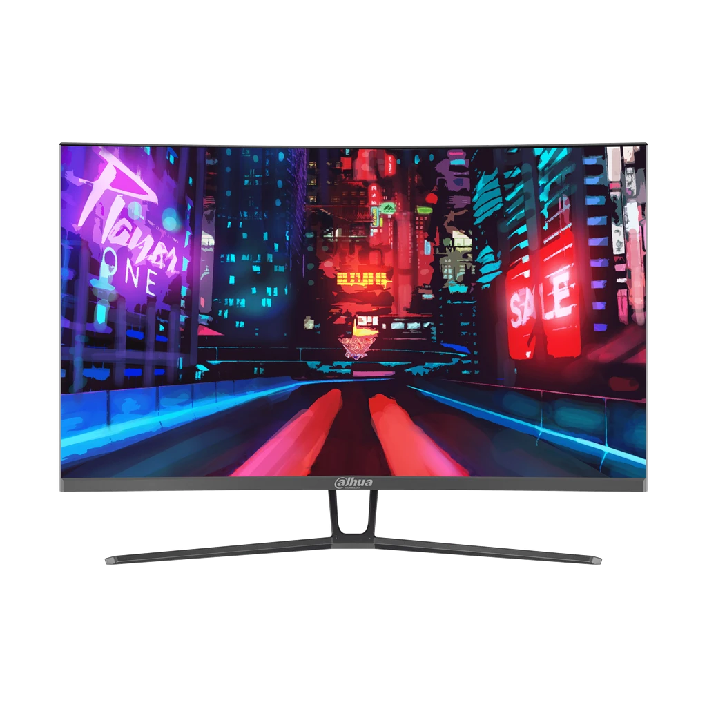 Monitor dahua de 32" curvo Full HD Serie Gaming DHI-LM32-E230C.