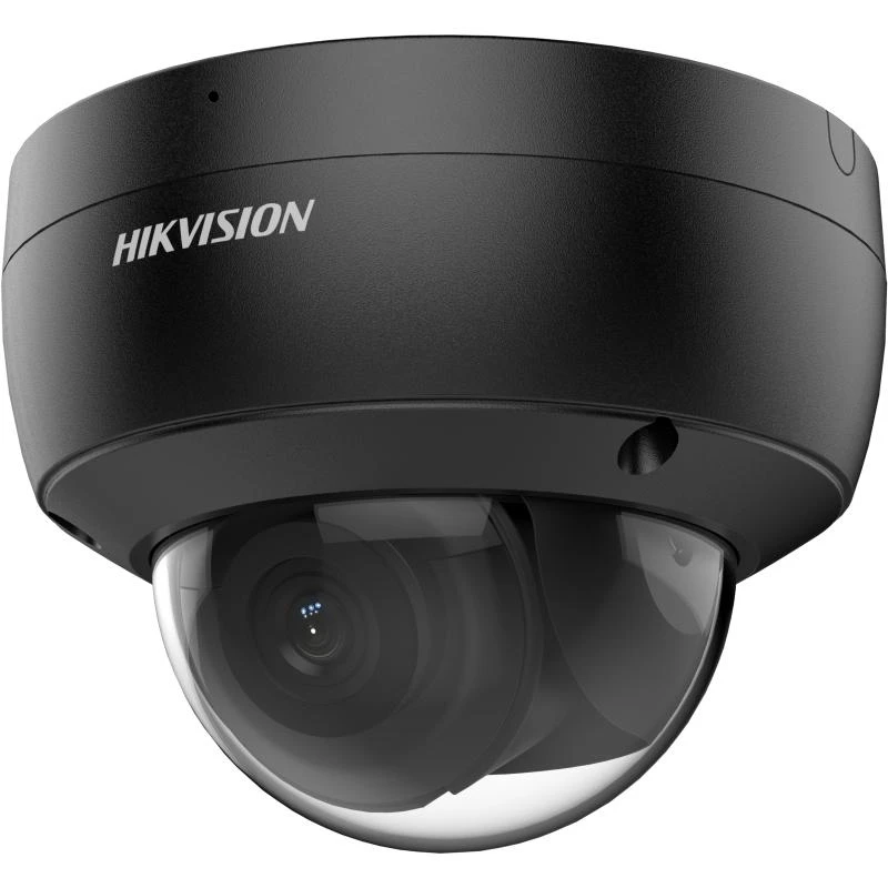 Cámara Domo IP 4MP fija con micrófono incorporado AcuSense DS-2CD2143G2-IU 2.8mm Hikvision