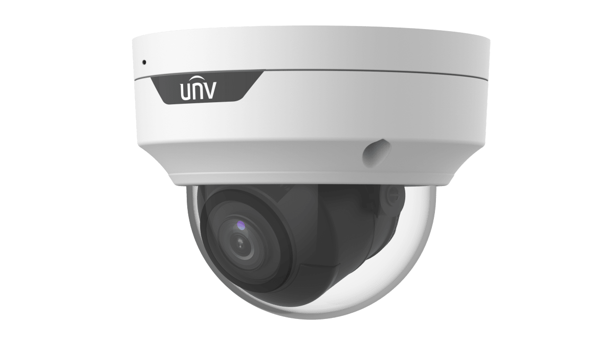 Cámara IP Domo UNV  IPC3534LB-ADEZK-H 4MP VF 2.8-12mm IR40m Audio Enfoque Automático Motorizado IP67